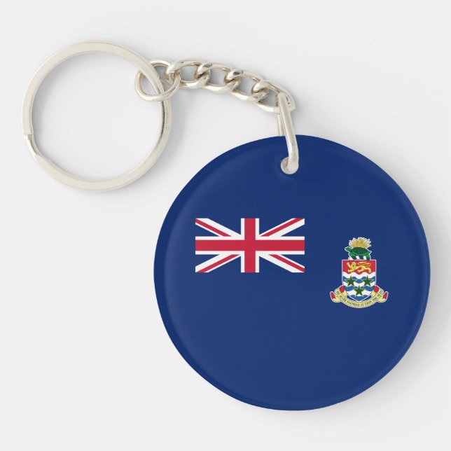 Cayman Islands Flag Key Ring (Front)