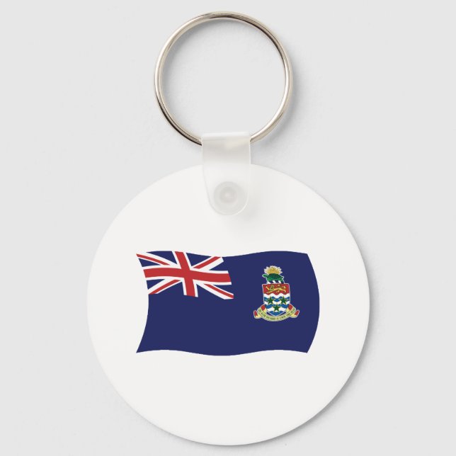 Cayman Islands Flag Keychain (Front)
