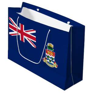 Cayman Islands Flag Large Gift Bag