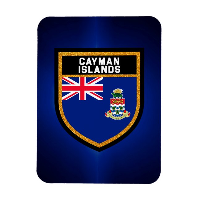 Cayman Islands Flag Magnet (Vertical)