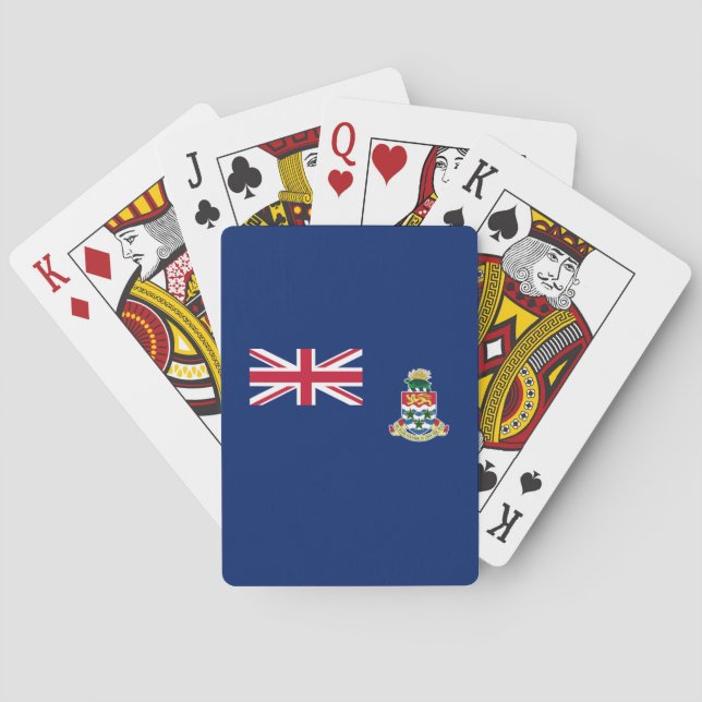 Cayman Islands Flag Playing Cards (Back)