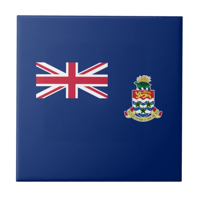 Cayman Islands Flag Tile (Front)