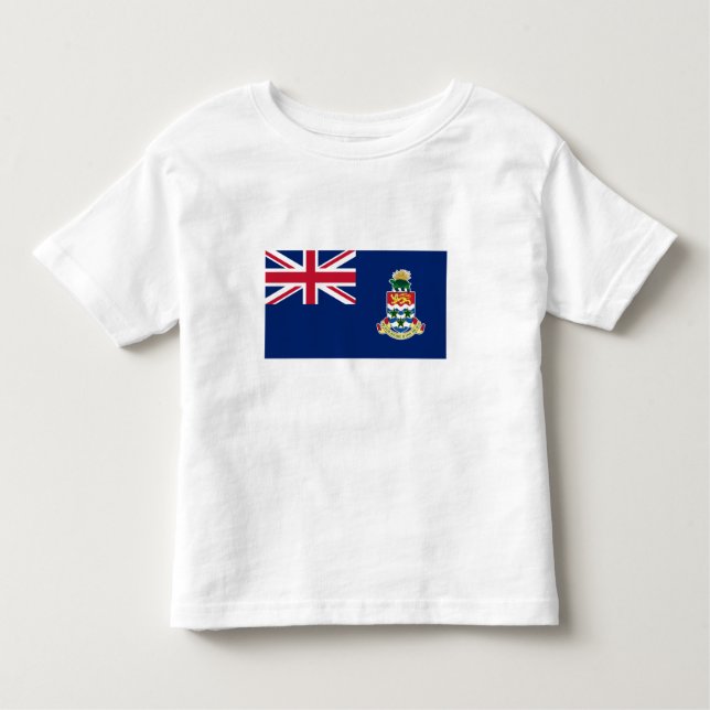 Cayman Islands Flag Toddler T-Shirt (Front)