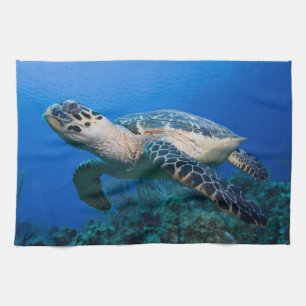 Cayman Islands, Little Cayman Island, Underwater 2 Tea Towel