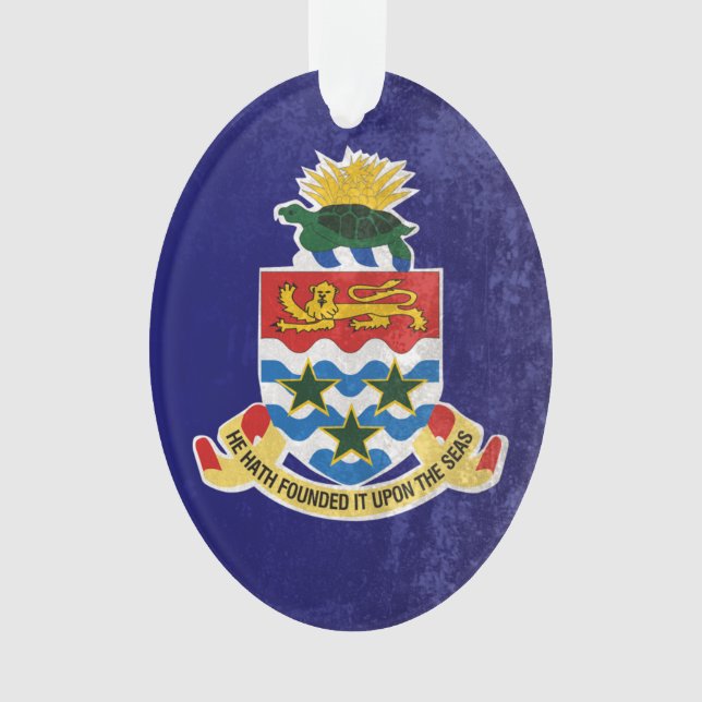 Cayman Islands Ornament (Front)