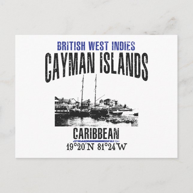Cayman Islands Postcard (Front)