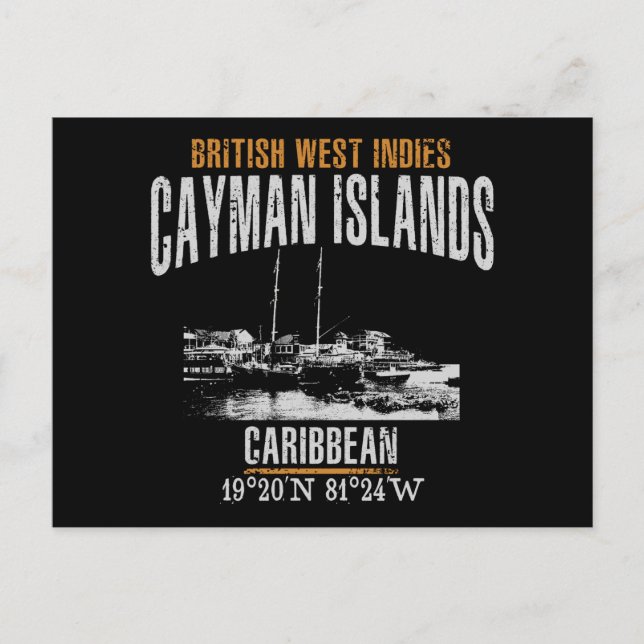 Cayman Islands Postcard (Front)