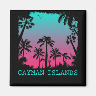 Cayman Islands Vintage Retro Magnet