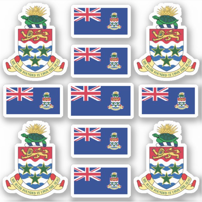 Caymanian state symbols / coat of arms and flag (Front)