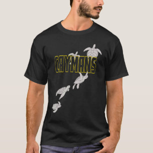 Caymans Islands Sea Turtles Scuba Diving With Turt T-Shirt