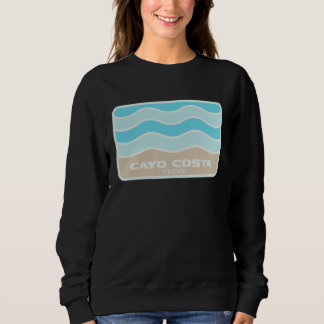 Cayo Costa Florida Retro FL Waves Beach Souvenir Sweatshirt