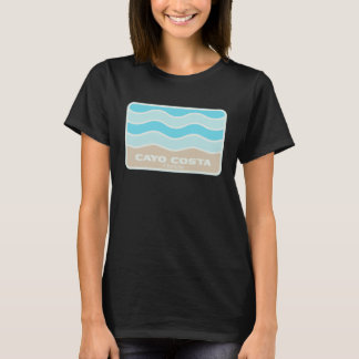 Cayo Costa Florida Retro FL Waves Beach Souvenir T-Shirt