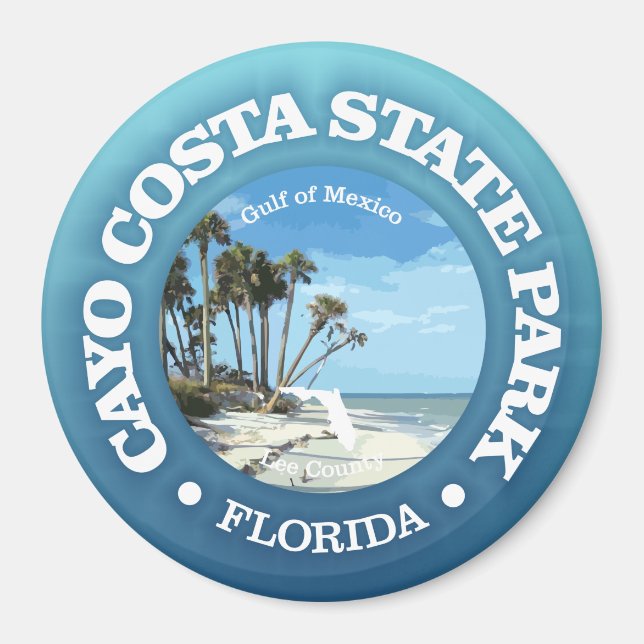 Cayo Costa SP Magnet (Front)