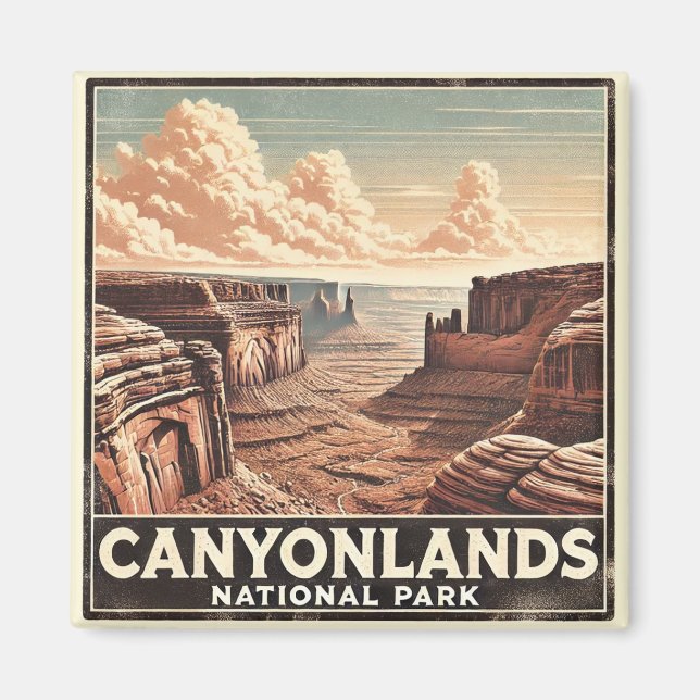 Cayonlands National Park  Magnet (Front)
