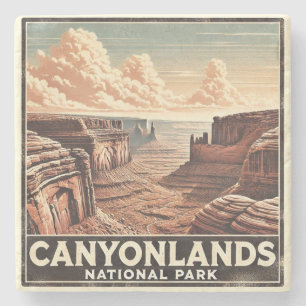 Cayonlands National Park Stone Coaster