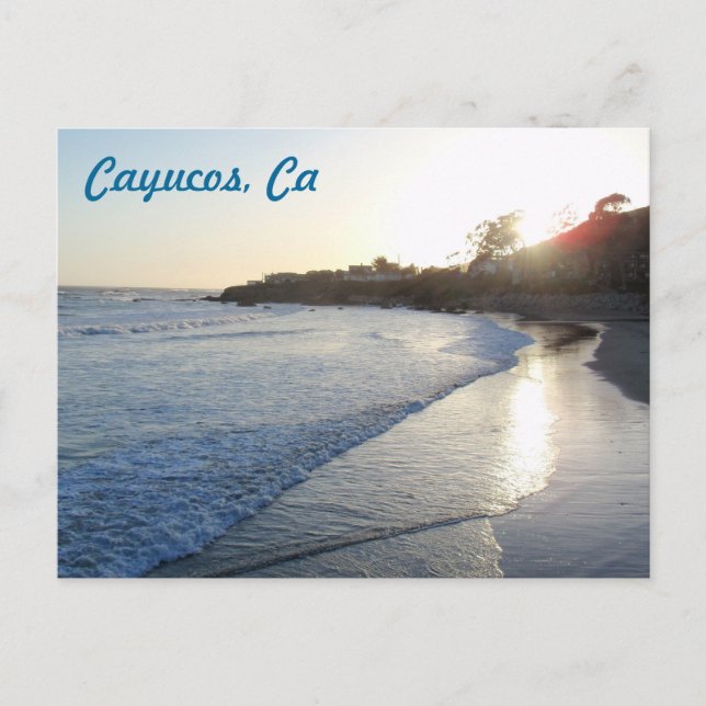 Cayucos California Postcard (Front)