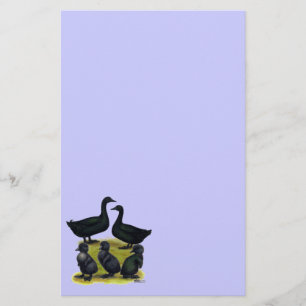 Cayuga Duck Family Stationery