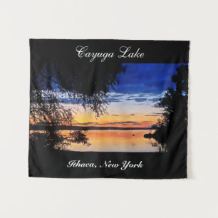 CAYUGA LAKE CANVAS  TAPESTRY