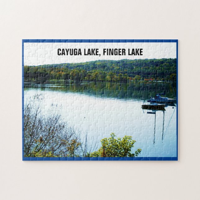CAYUGA LAKE FINGER LAKE jigsaw puzzle (Horizontal)