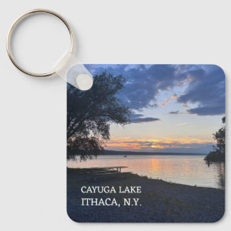 CAYUGA LAKE, ITHACA, N.Y. keychain