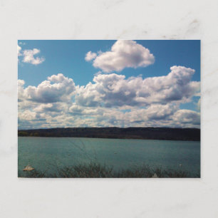 CAYUGA LAKE, ITHACA,NEW YORK postcard