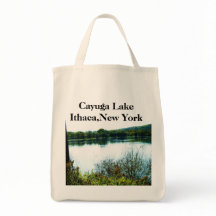 CAYUGA LAKE,ITHACA tote bag