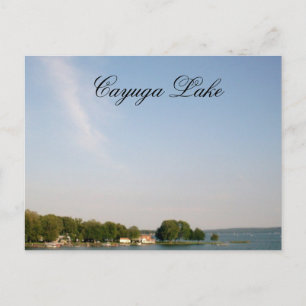 CAYUGA LAKE, NEW YORK STATE postcard