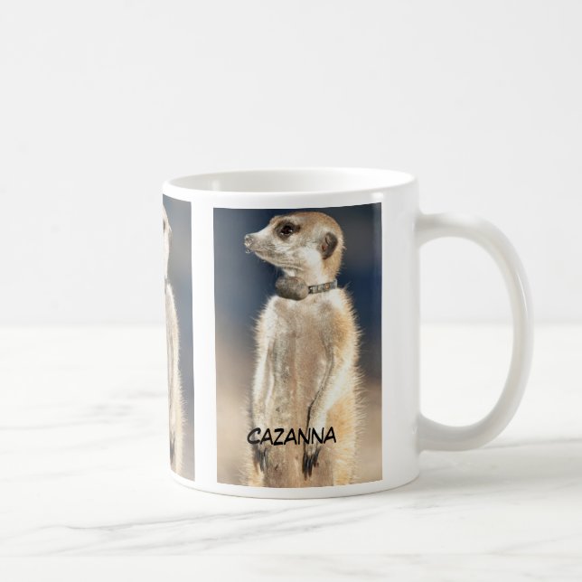 Cazanna meerkat mug (Right)