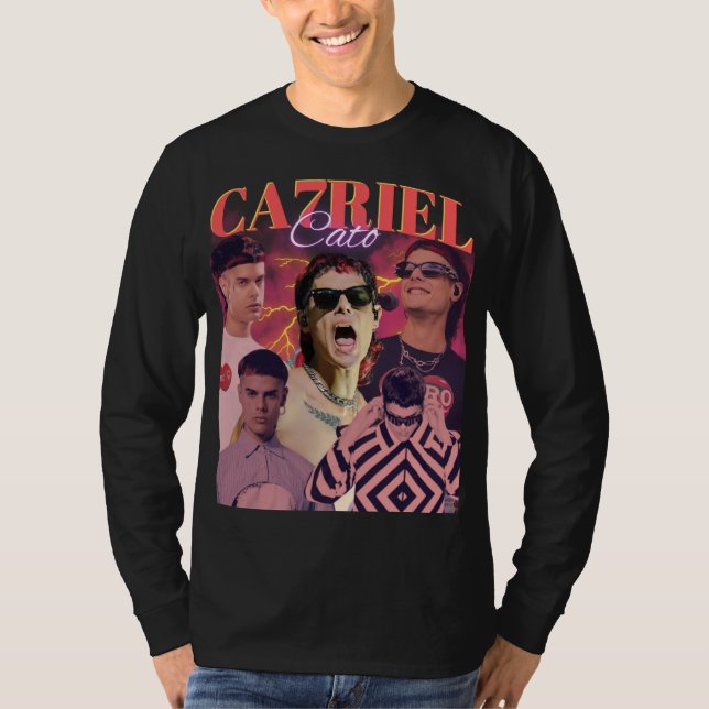 CAZRIEL Retro Bootleg Collage Shirt | Vintage (Front)