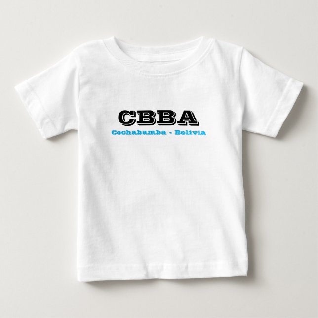 CBBA Cochabamba Bolivia Baby T-Shirt (Front)