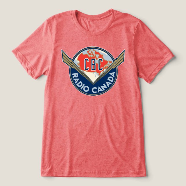 CBC 1940 Logo Tri-blend Shirt (Design Front)