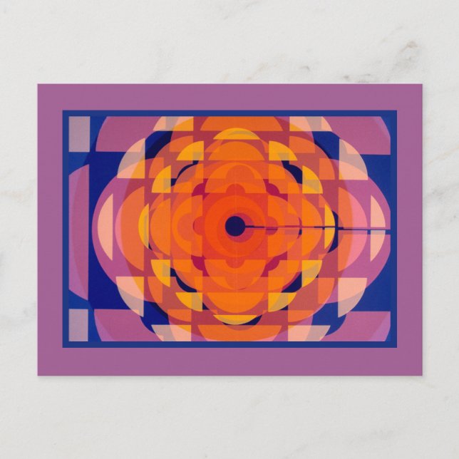 CBC 1970s Stylised Logo Postcard (Front)