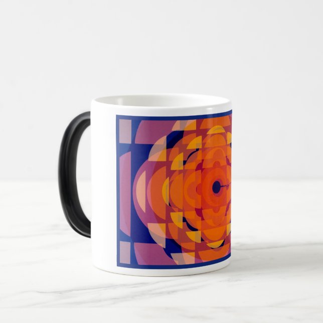 CBC 1970s Stylized Logo Magic Mug (Front Left)