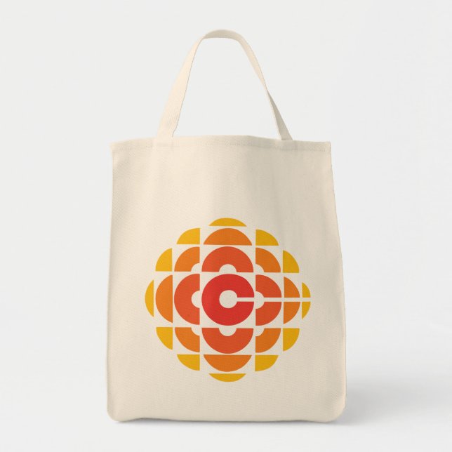 CBC 1974 Logo Grocery Tote Bag (Front)