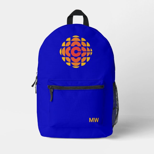 CBC 1974 Logo Printed Backpack (Front)