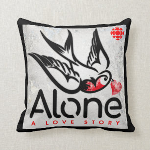 CBC Alone: A Love Story Cushion