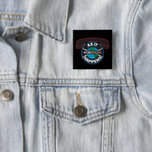 CBC As It Happens 15 Cm Square Badge