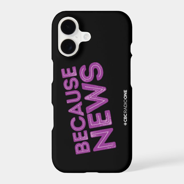 CBC Because News Phone Case (Back)