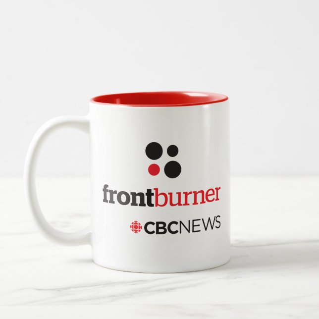 CBC Front Burner Two-Tone Coffee Mug (Left)
