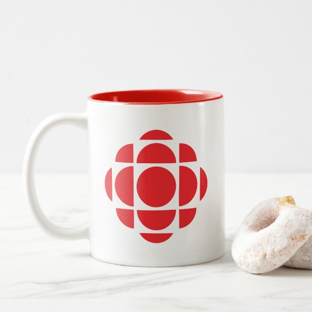 CBC Gem Two-Tone Coffee Mug (With Donut)