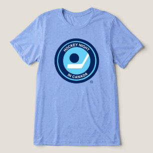 CBC Hockey Night Retro Logo Tri-Blend Shirt