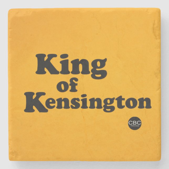 CBC King Of Kensington Magnet Stone Coaster (Front)