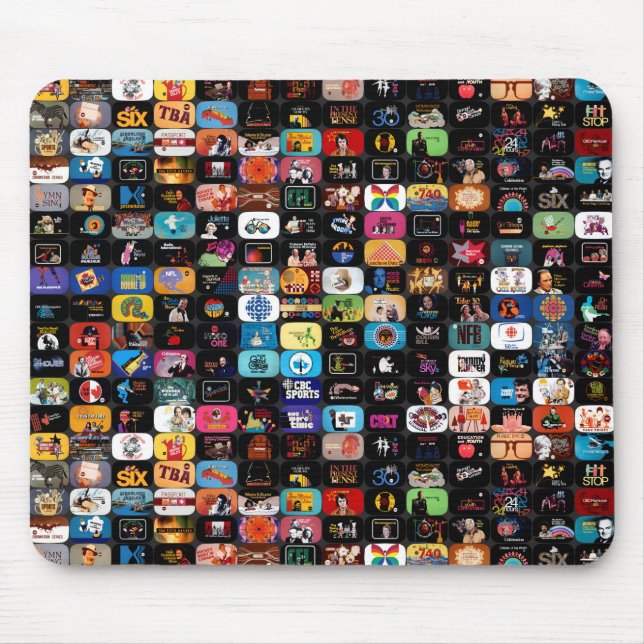 CBC Logos & Graphics Poster Mouse Pad (Front)