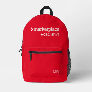 CBC Marketplace Printed Backpack