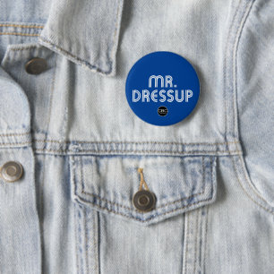 CBC Mr. Dressup Title Graphic 6 Cm Round Badge