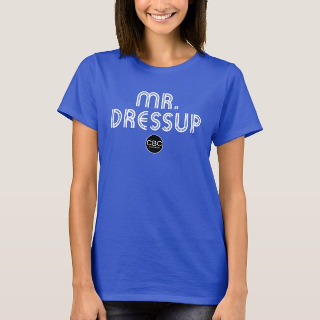 CBC Mr. Dressup Title Graphic T-Shirt (Front)