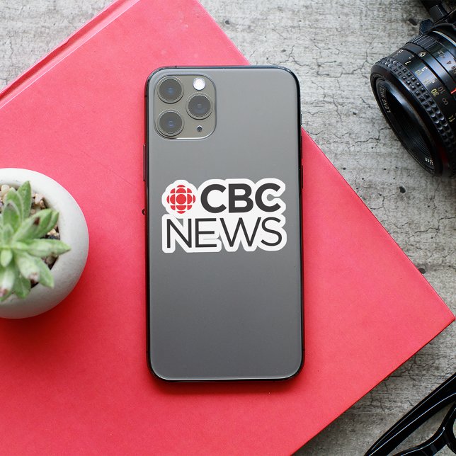 CBC News Sticker (Sticker on phone)