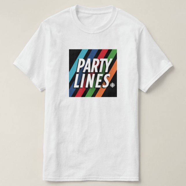 CBC Party Lines T-Shirt (Design Front)