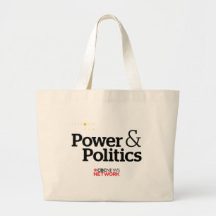 CBC Power & Politics Large Tote Bag