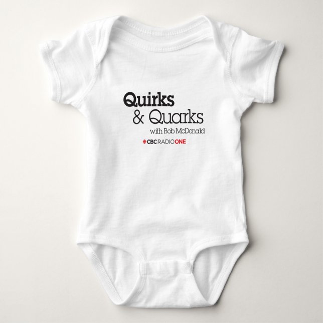 CBC Quirks & Quarks Baby Bodysuit (Front)
